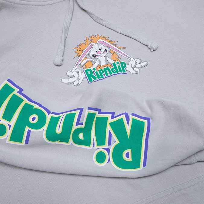 Толстовка RIPNDIP Silly Nerm Hoodie Grey