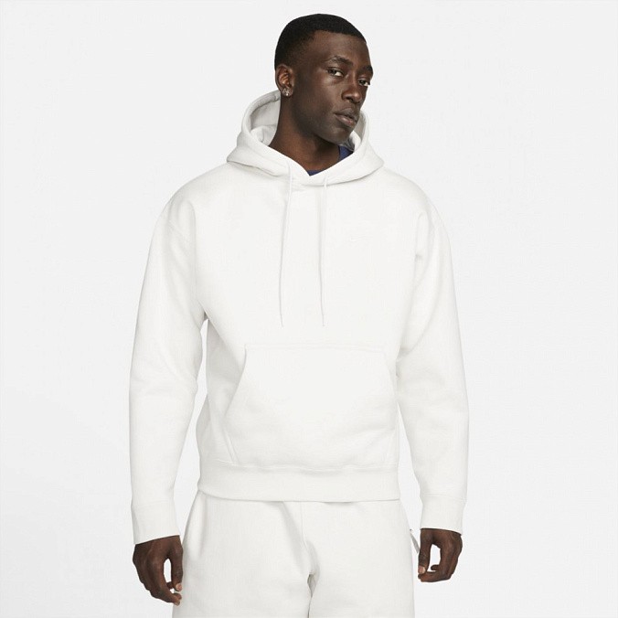 Толстовка Nike Solo Swoosh Phantom/White
