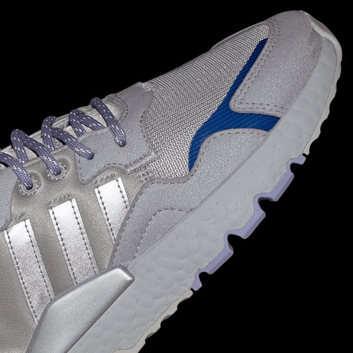 Кроссовки женские adidas Originals Nite Jogger Grey Two/Silver Metallic/Dust Purple