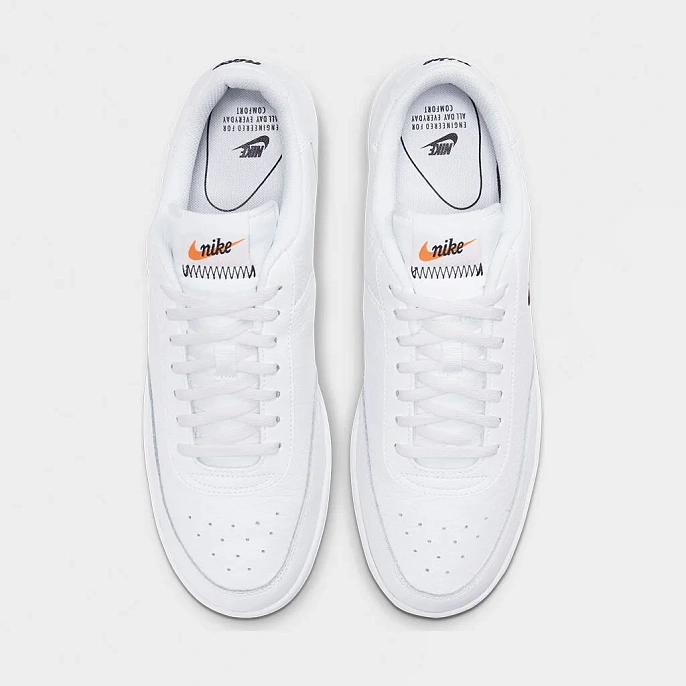 Кроссовки Nike Court Vintage Premium White/Total Orange/Black