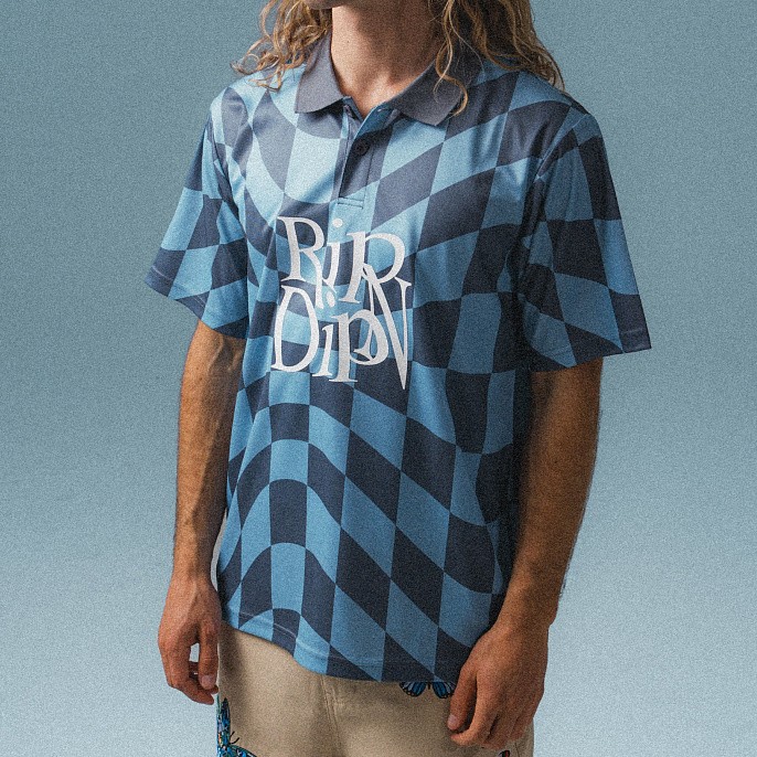 Футболка джерси RIPNDIP Quantum Groove Soccer Jersey Slate