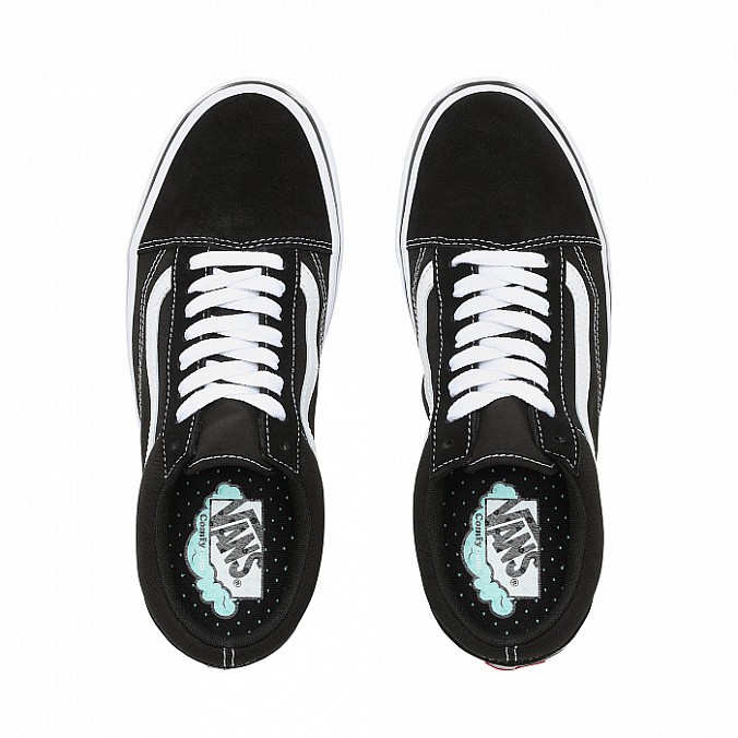 Кеды унисекс Vans Comfycush Old Skool Black White
