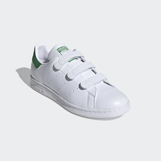 Кеды мужские adidas Originals Stan Smith Cloud White/Cloud White/Green