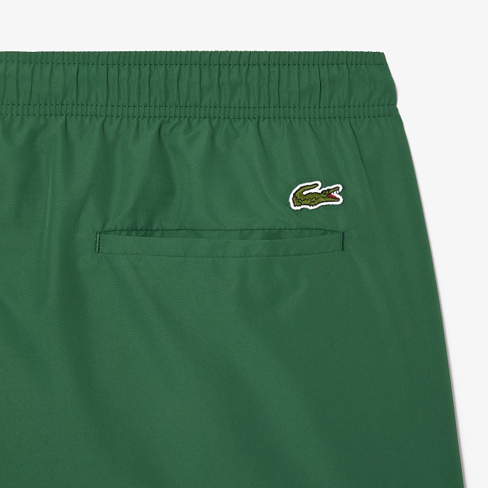 Шорты Lacoste Croc Print Swim Trunks Pine Green