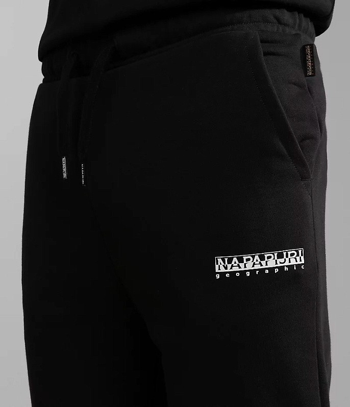 Брюки спортивные мужские Napapijri Box Fleece Joggers Black