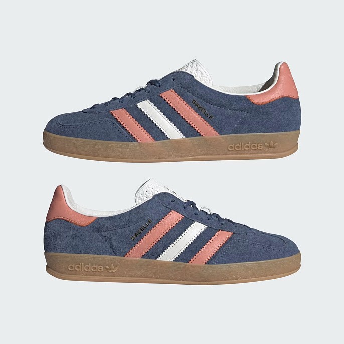 Кроссовки adidas Originals Gazelle Indoor Blue Blink/Wonder Clay/Sand Strata