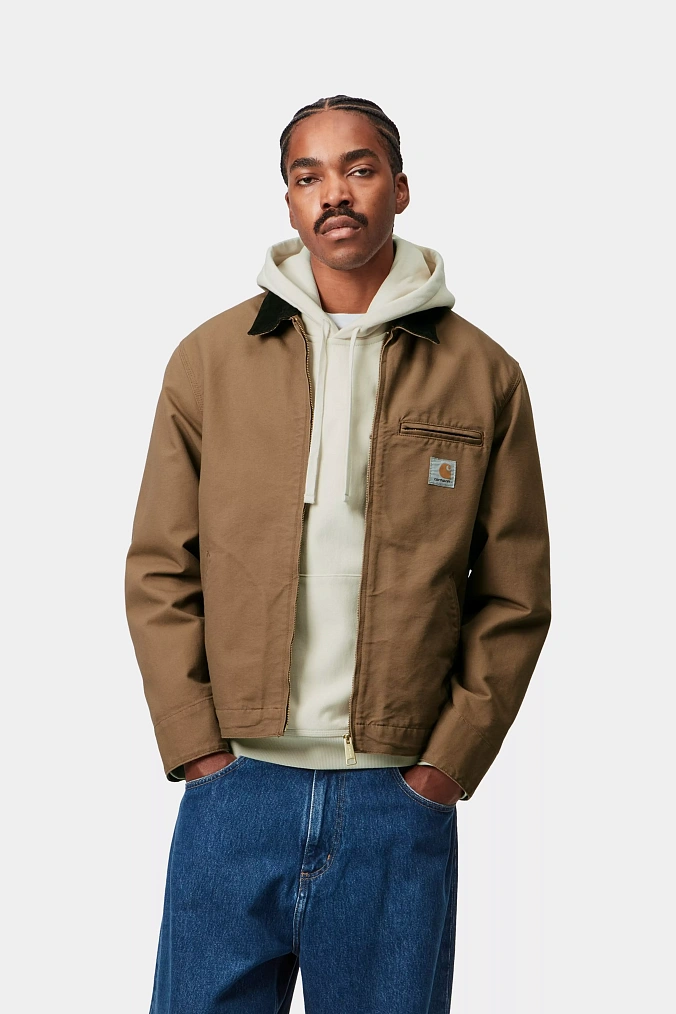 Куртка Carhartt WIP Detroit Jacket Hamilton Brown/Tobacco Rinsed