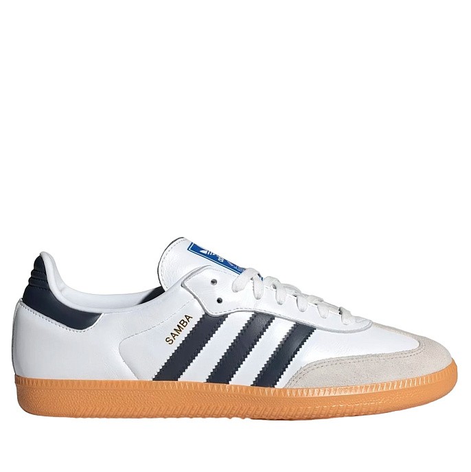 Кроссовки adidas Originals Samba OG Cloud White/Night Indigo/Gum