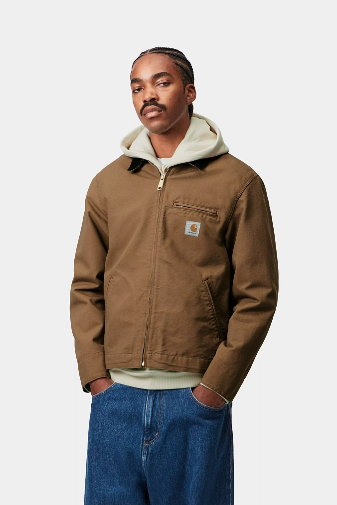 Куртка Carhartt WIP Detroit Jacket Hamilton Brown/Tobacco Rinsed