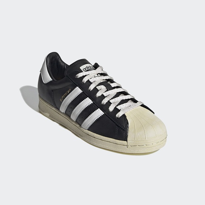 Кроссовки унисекс adidas Originals Superstar Black/Crystal White/Blue