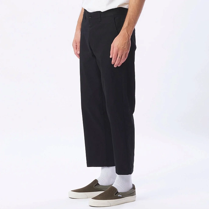 Брюки Obey Straggler Flooded Pant