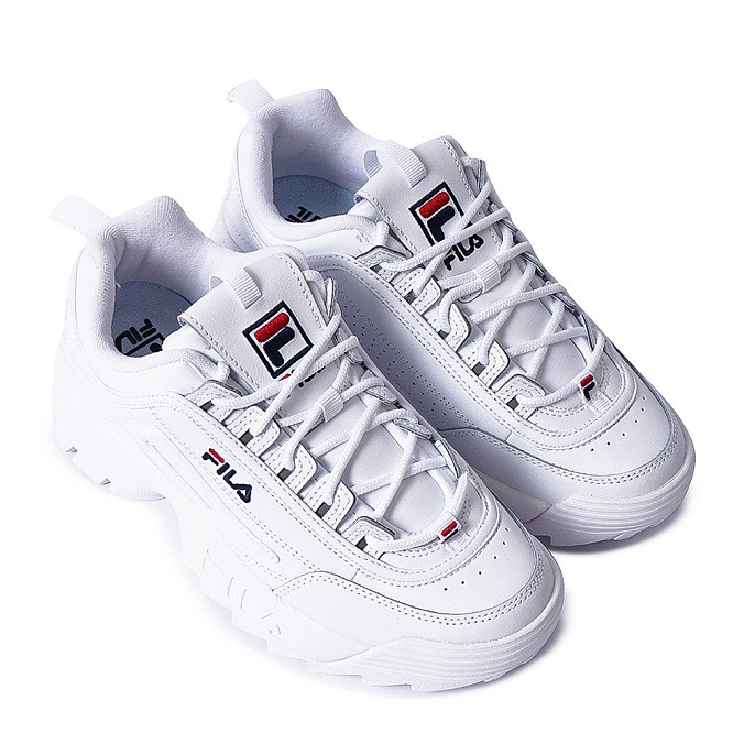 Кроссовки женские FILA Disruptor 2 Premium White/Fila Navy/Fila Red