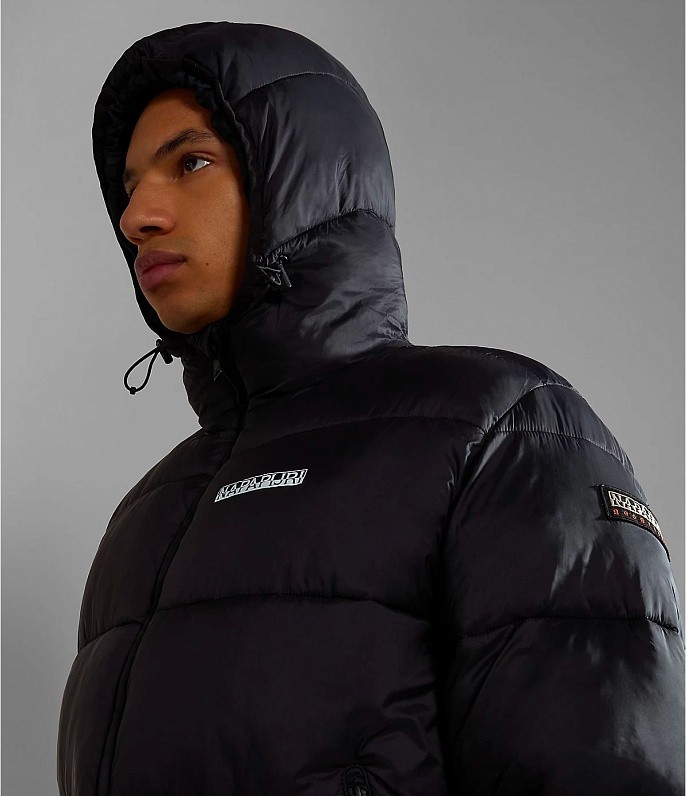 Куртка Napapijri Suomi Hood Puffer Jacket Black