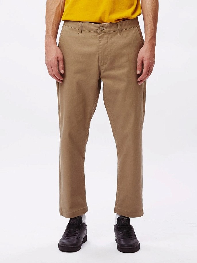 Брюки Obey Straggler Flooded Pant