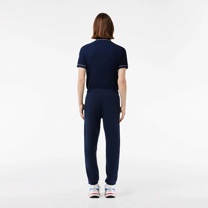 Спортивные брюки Lacoste Men's Logo Stripe Sweatpants Blue Marine