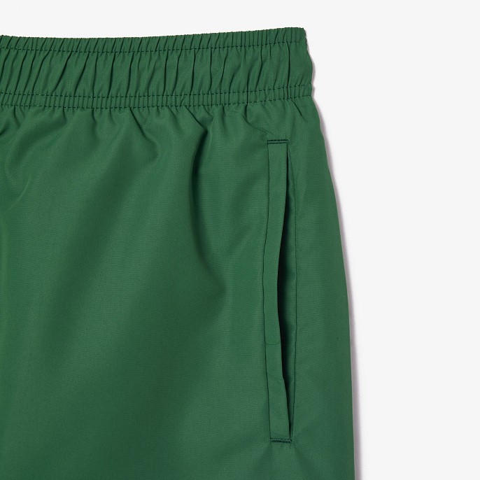 Шорты Lacoste Croc Print Swim Trunks Pine Green