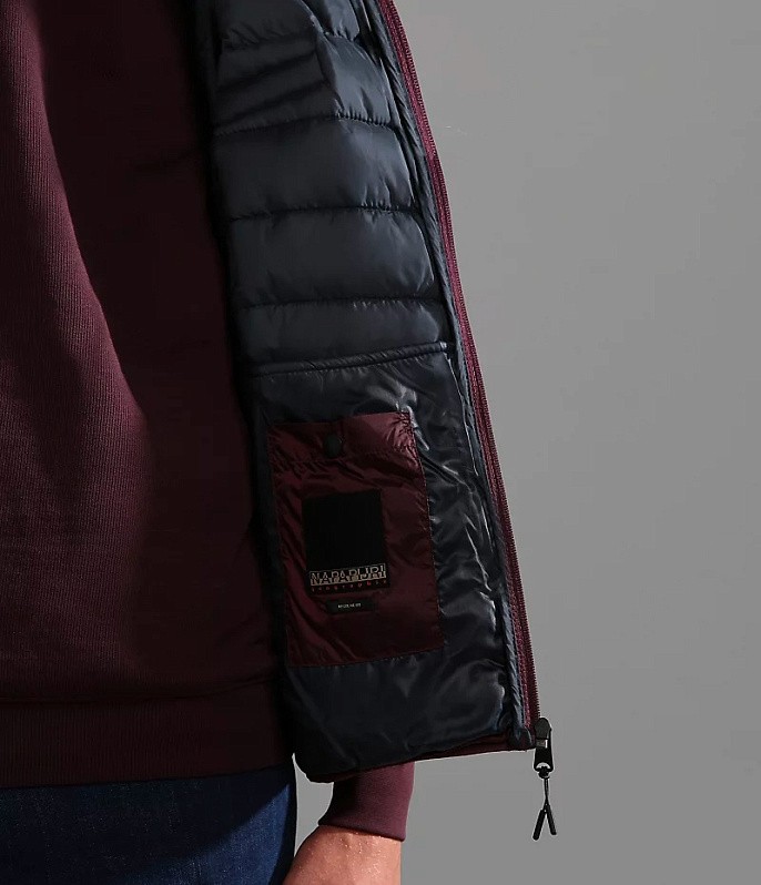 Жилет Napapijri Aerons Vest Jacket Bordeaux