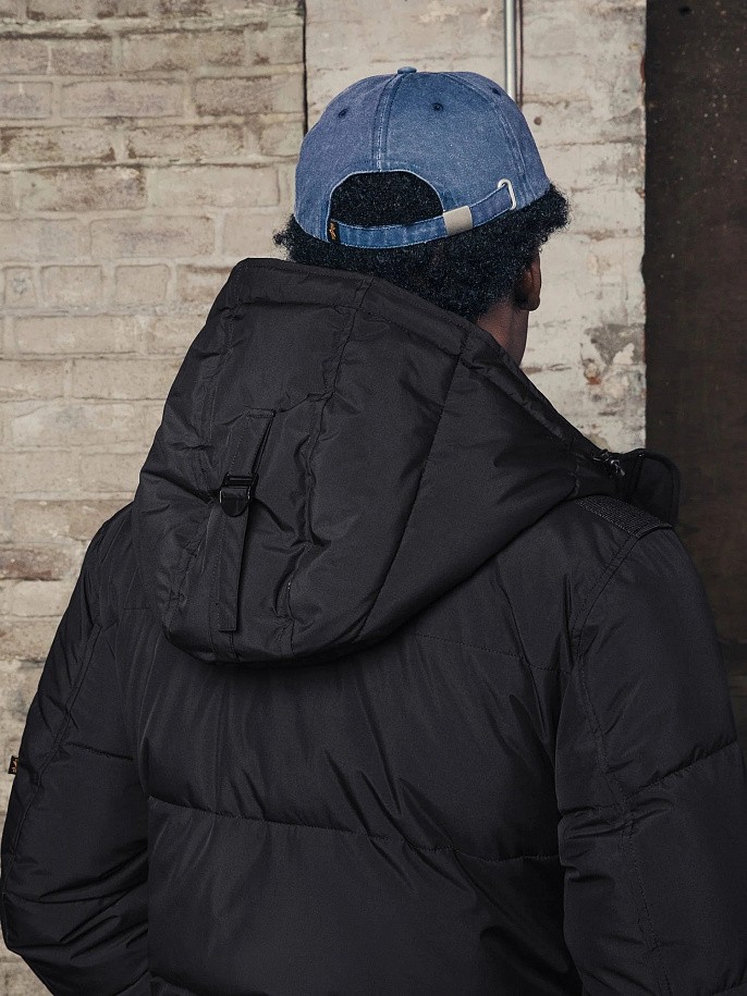 Кепка Alpha Industries Battlewash Cap Replica Blue