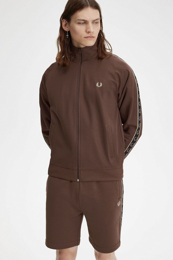 Олимпийка Fred Perry Contrast Tape Track Jacket