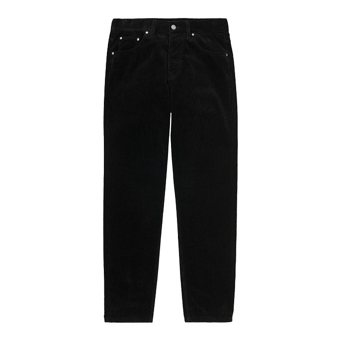 Мужские брюки Carhartt WIP Newel Pant Corduroy Black (rinsed)