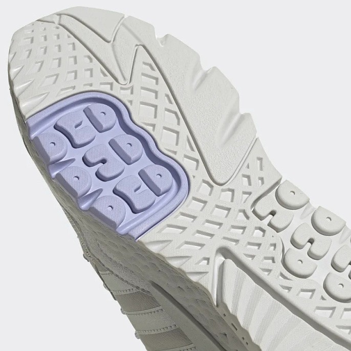 Кроссовки женские adidas Originals Nite Jogger Grey Two/Silver Metallic/Dust Purple