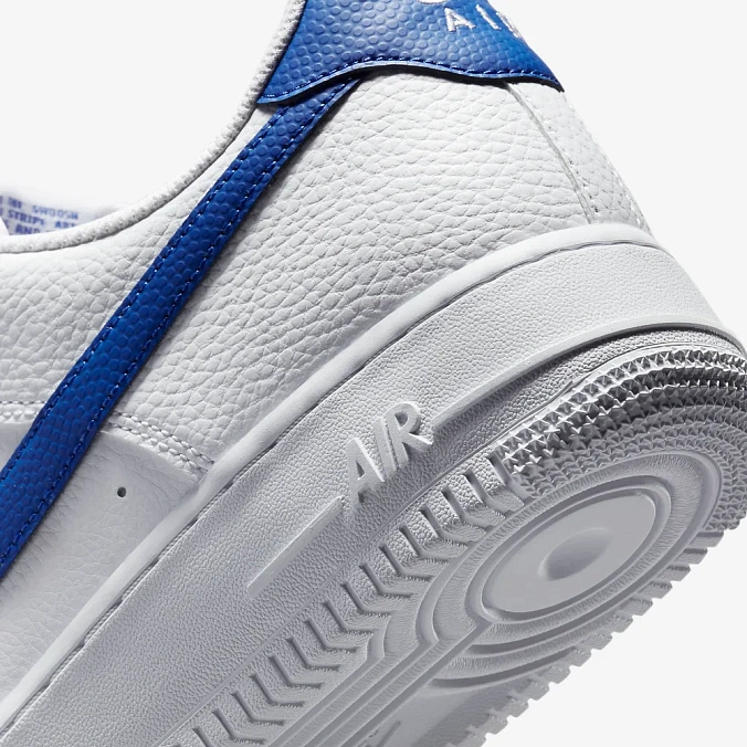 Кроссовки Nike Air Force 1 '07 White/Game Royal/White