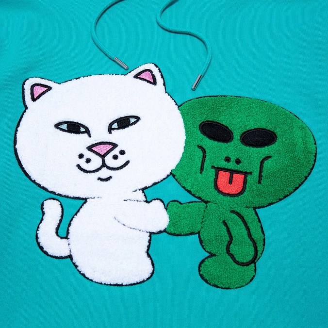 Толстовка RIPNDIP Buddy System Color Block Hoodie Multi