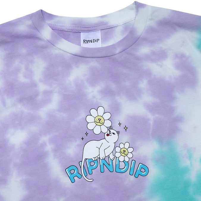 Лонгслив RIPNDIP Magical Place Long Sleeve Lavender/Mint Dye