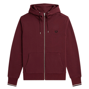 Толстовка Fred Perry Hooded Zip Through Sweatshirt