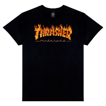 Футболка Thrasher Inferno T-Shirt Black