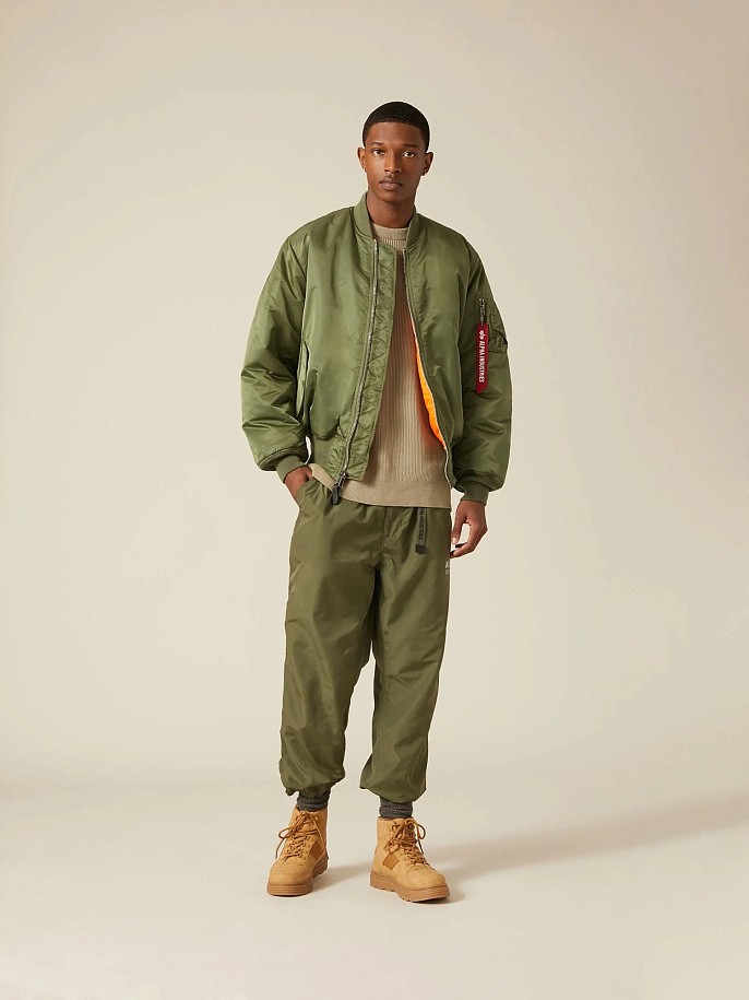 Куртка бомбер мужская Alpha Industries MA-1 Sage Green