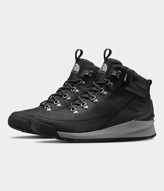 Мужские зимние ботинки The North Face Back-To-Berkeley Mid WP TNF Black/Griffin Grey