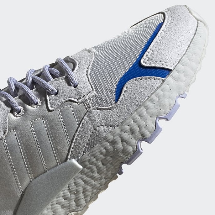 Кроссовки женские adidas Originals Nite Jogger Grey Two/Silver Metallic/Dust Purple