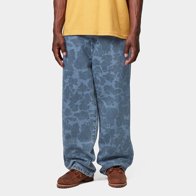 Мужские джинсы Carhartt WIP Duck Landon Pant Camo Duck Blue (bleached)