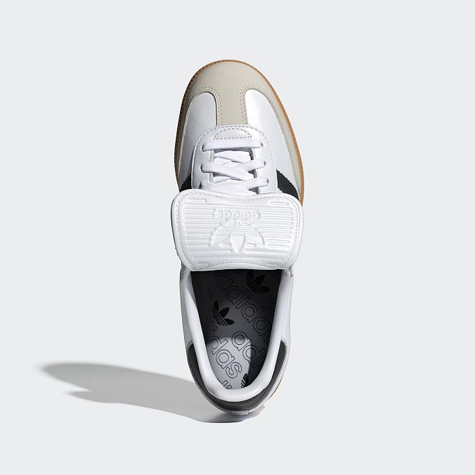 Кроссовки женские adidas Originals Samba LT Cloud White/Core Black/Gold Metallic
