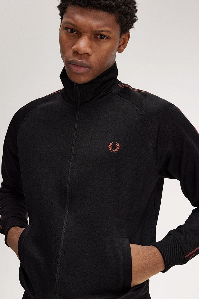 Олимпийка Fred Perry Contrast Tape Track Jacket