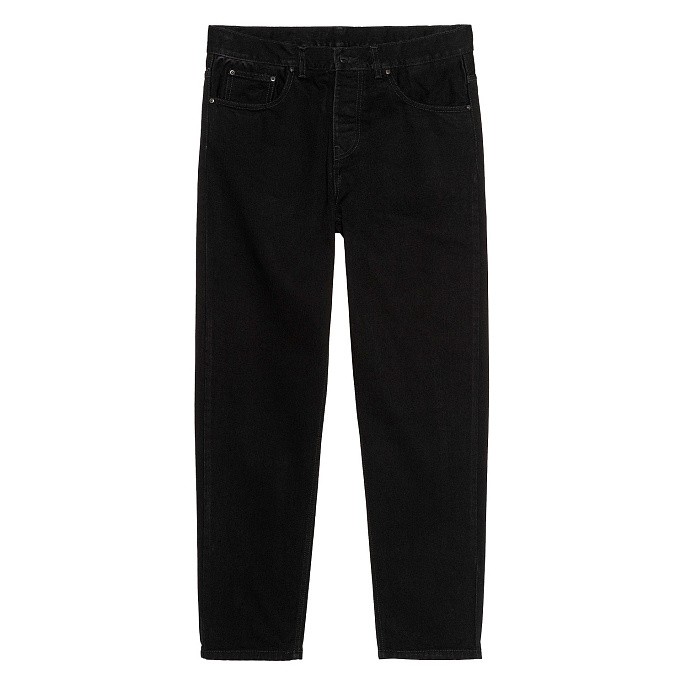 Мужские джинсы Carhartt WIP Newel Pant Black (one wash)