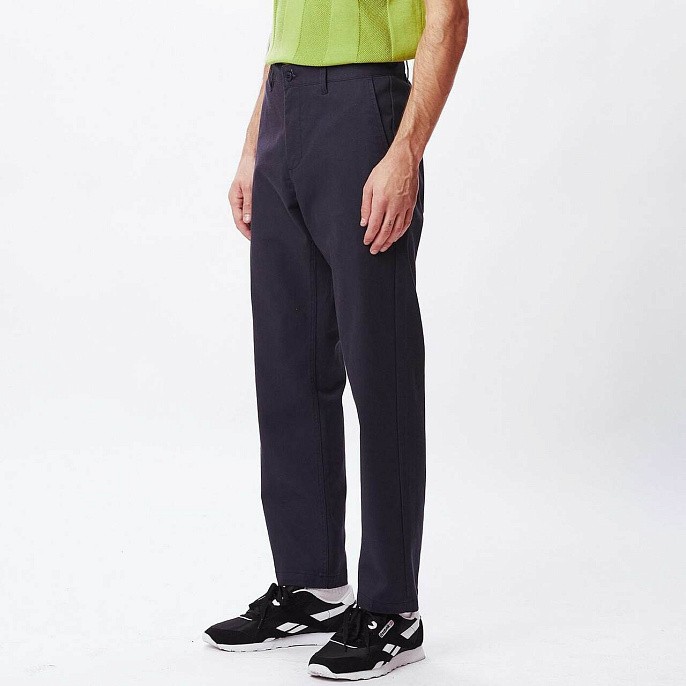 Брюки Obey Straggler Flooded Pant