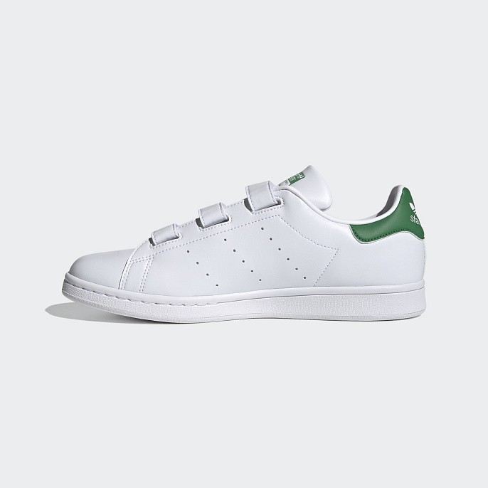 Кеды мужские adidas Originals Stan Smith Cloud White/Cloud White/Green