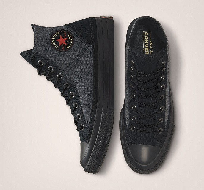 Кеды унисекс Converse Chuck 70 GORE-TEX® Black/Black/Black