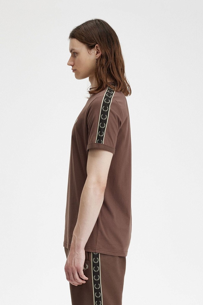 Футболка Fred Perry Contrast Tape Ringer T-Shirt