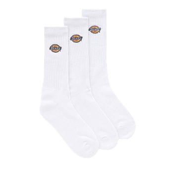 Носки Dickies Valley Grove Unisex Logo Socks White (набор 3 пары)