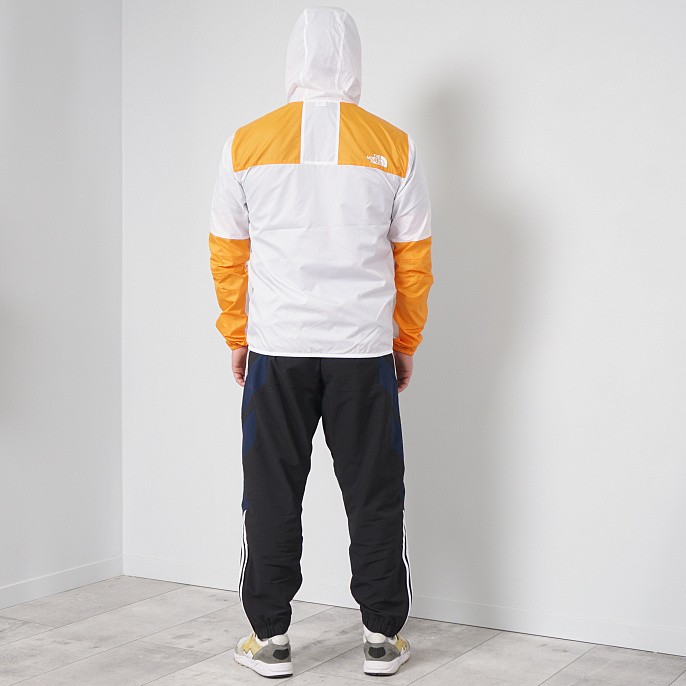 Куртка ветровка The North Face 1985 Seasonal Mountain Jacket TNF White/Flame Orange