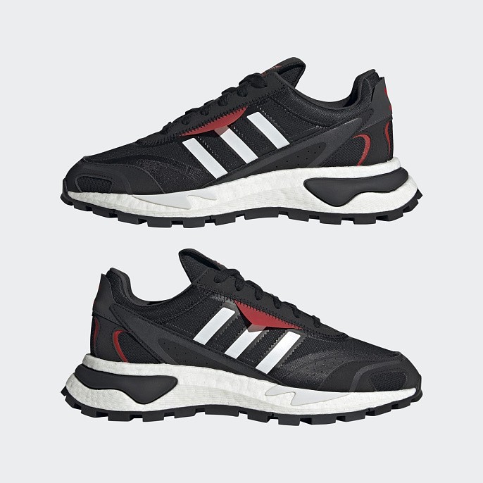 Кроссовки мужские adidas Originals Retropy P9 Core Black/Crystal White/Vivid Red