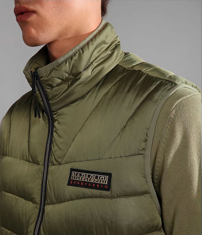 Жилет Napapijri Aerons Vest Jacket Green Lichen