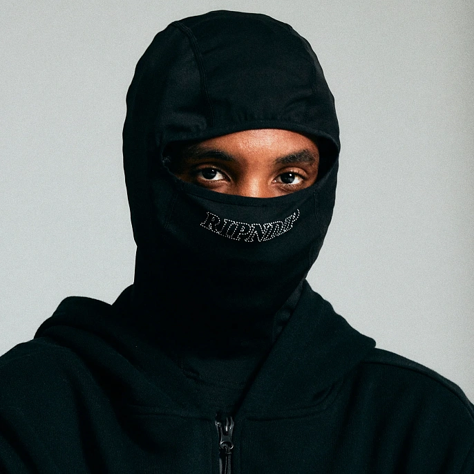 Толстовка RIPNDIP F F Balaclava Hoodie Black