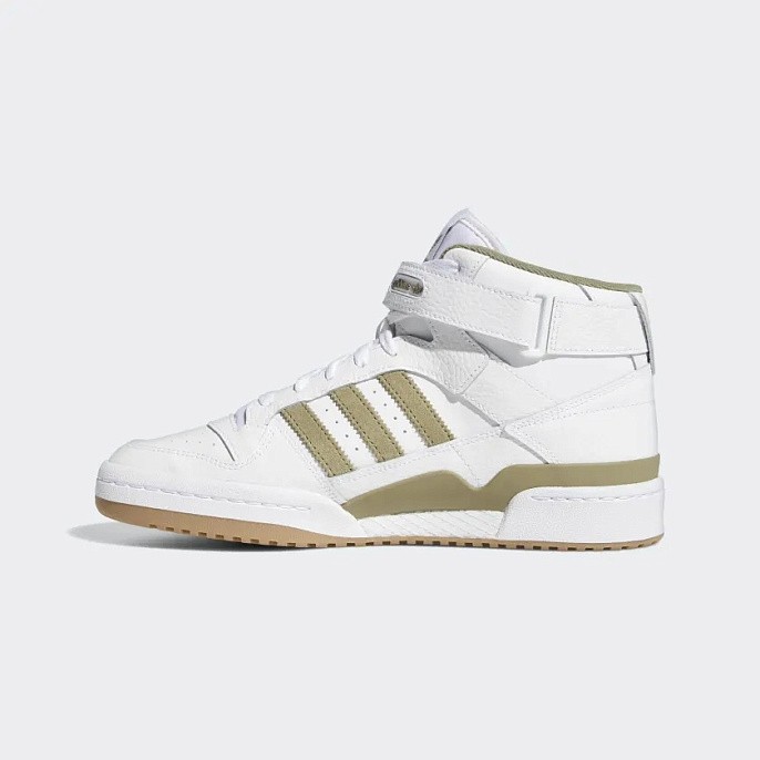 Кроссовки adidas Originals Forum Mid Cloud White/Orbit Green/Gum