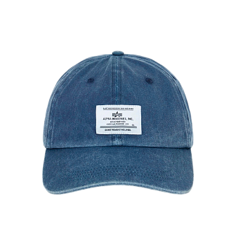 Кепка Alpha Industries Battlewash Cap Replica Blue