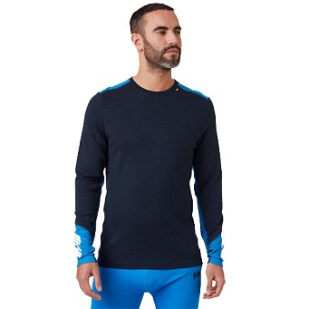 Термобелье Helly Hansen LIFA® Merino Midweight Crew Base Layer Navy