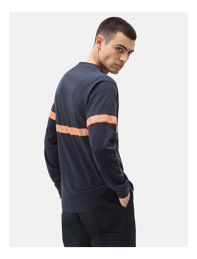 Лонгслив Dickies West Ferriday T-Shirt Dark Navy